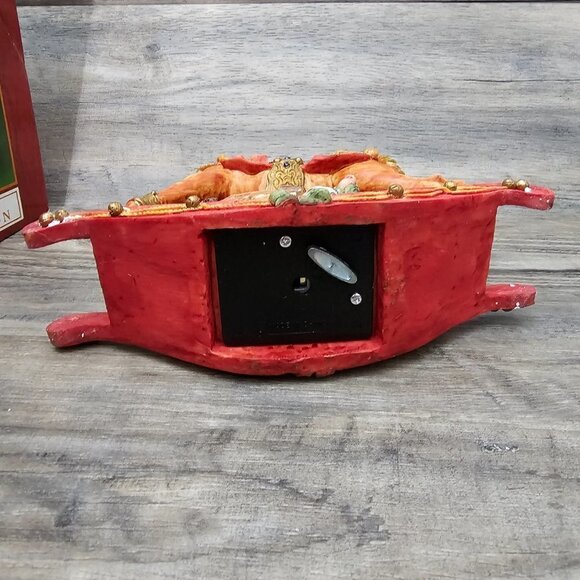 Windsor Collection Musical Christmas Rocking Horse Decor In Box - Picture 9 of 14